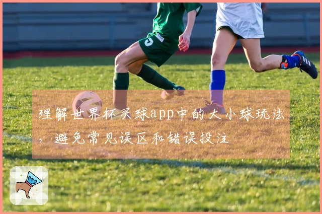 理解世界杯买球app中的大小球玩法，避免常见误区和错误投注