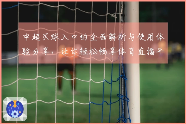 中超买球入口的全面解析与使用体验分享，让你轻松畅享体育直播平台